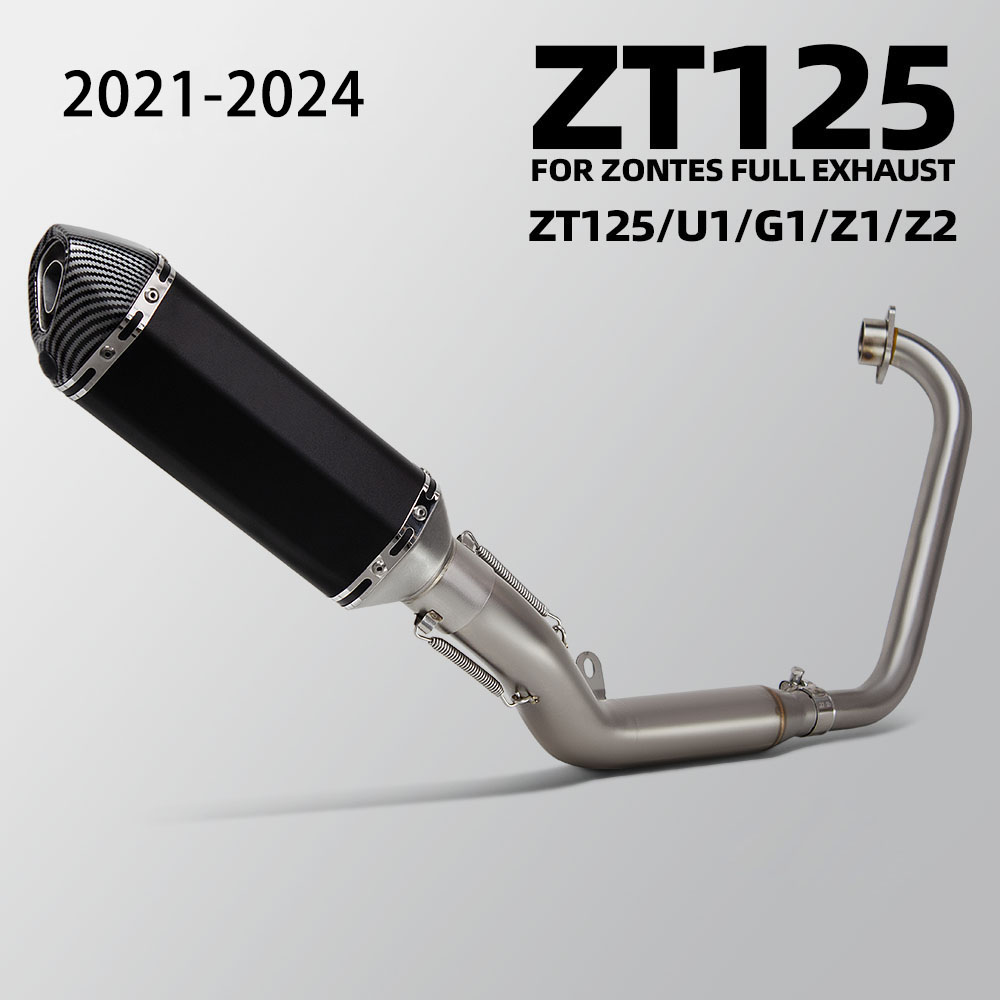 Drone Z1 - ZT125 Exhaust System For Zontes ZT125