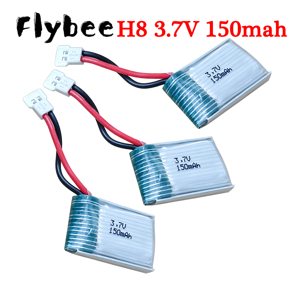 Drone Rc Leading - XH2.54 Plug, 3.7V 150mAh 651723 Lipo