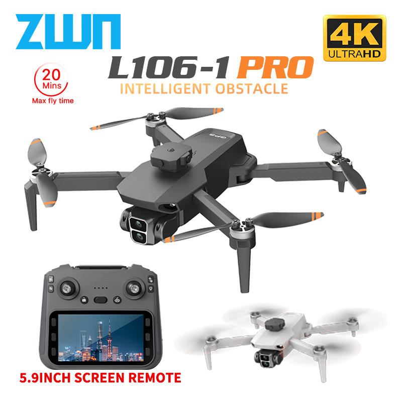 Drone Rc Gps - L106-1PRO GPS Professional Drone With 4K