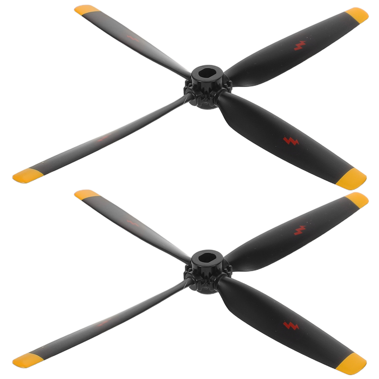 Drone Rc Mini - 2Pcs 4-Blade Rc Aircraft Propellers Plastic