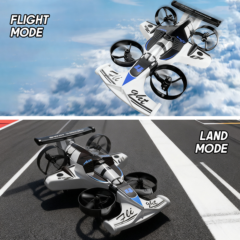 Drone Rc Race - 2in1 Mini Drone Air-Ground Flying Car