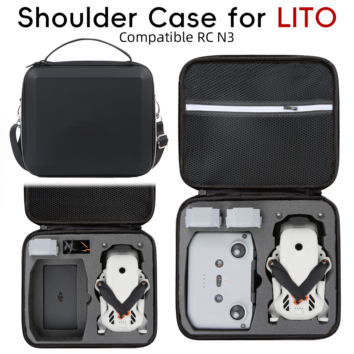 Portable Handheld Shoulder Pro - Drone Dji Rc N3 บทวิจารณ์และราคา