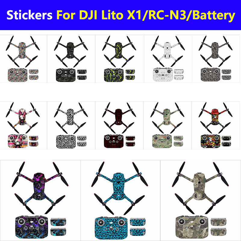 For DJI LITO X1 Drone PVC Deca - Drone Dji Rc N3 บทวิจารณ์และราคา