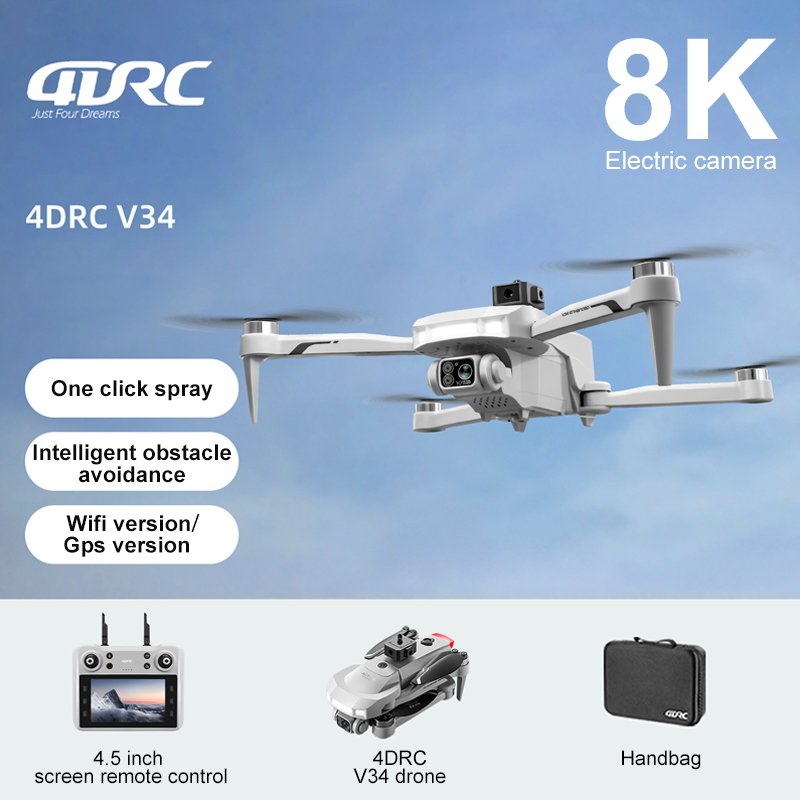 2025 New V34 Drone 8K Camera P - Drone Z บทวิจารณ์และราคา