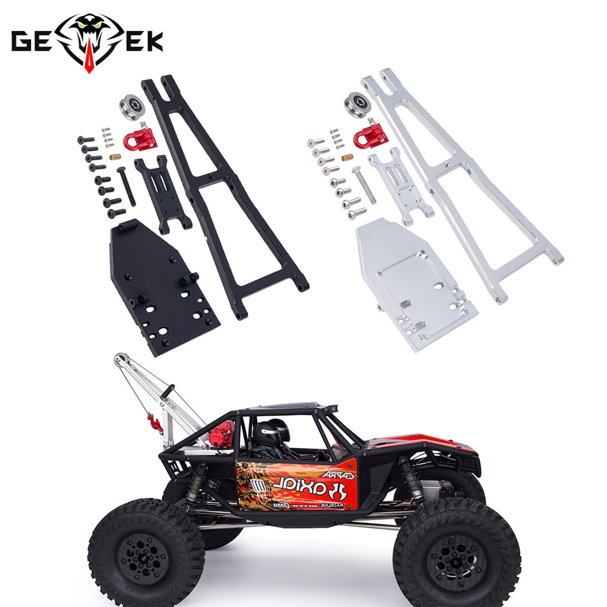 Aluminium 1/10 Scale Winch Tru - Rc Crawler Axle Parts บทวิจารณ์และราคา