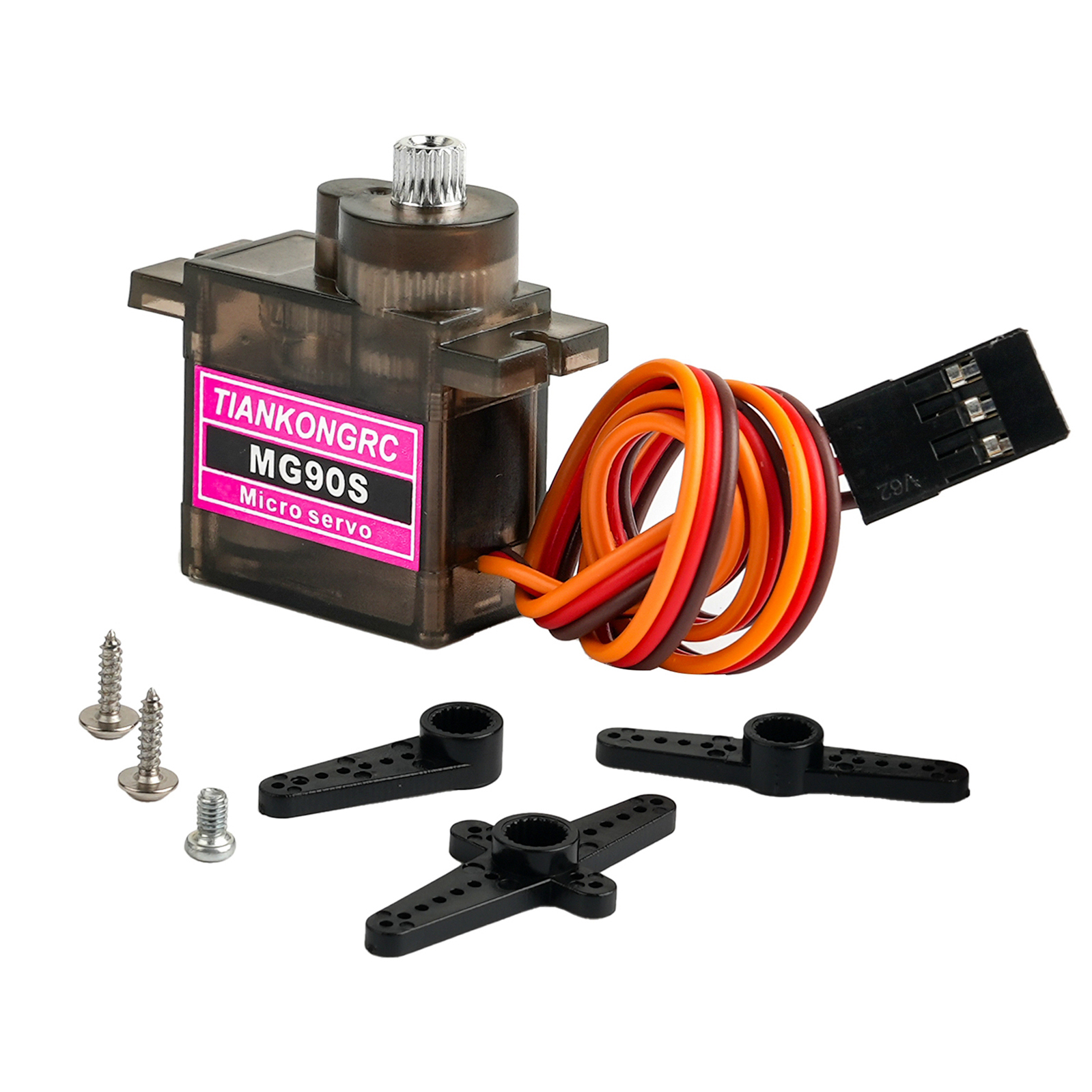 4PCS 9g MG90S All Metal Gear M - Drone Rc Parts บทวิจารณ์และราคา