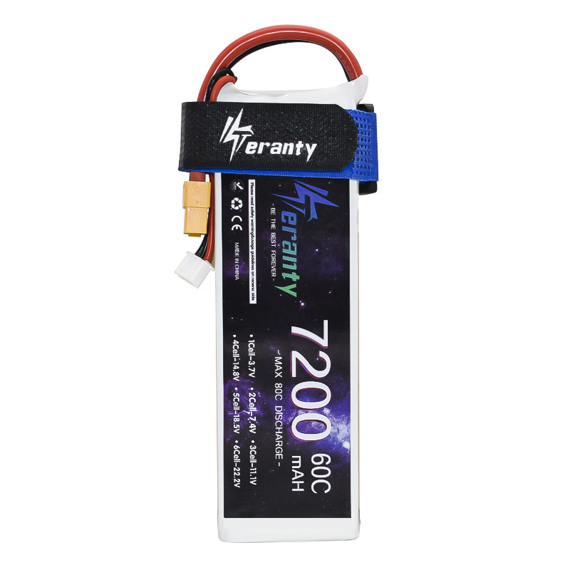 Upgrade 2S 7.4V 7200mAh 60C 6S - Drone Rc Race บทวิจารณ์และราคา