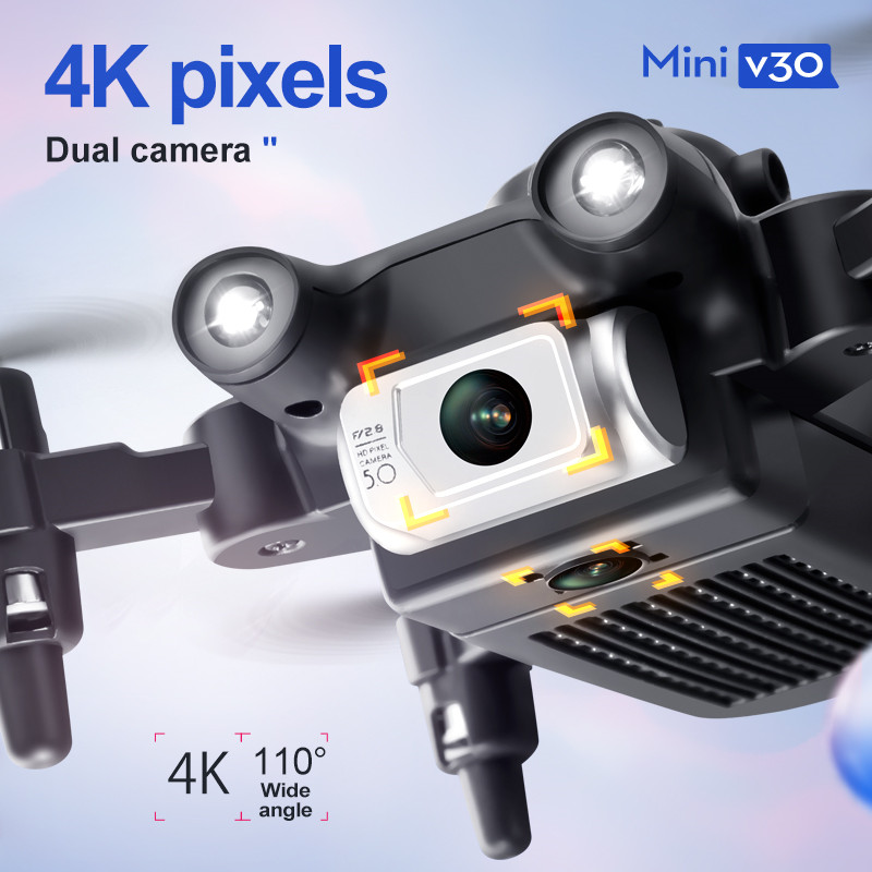 Mini V30 WiFi FPV Drone With 4 - Drone Z บทวิจารณ์และราคา
