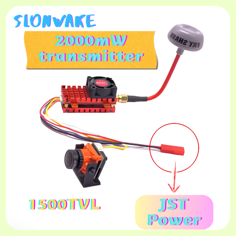 Range 5.8G 2W FPV Wireless Tra - Drone Rc Airplane บทวิจารณ์และราคา