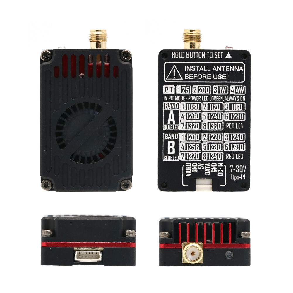 1.2G/1.3G 4W V2 VTX Video Tran - Drone Rc Airplane บทวิจารณ์และราคา