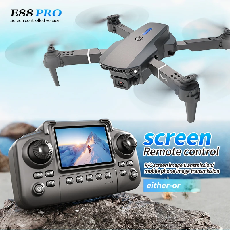 Professional E88 PRO Drone wit - Drone Z บทวิจารณ์และราคา