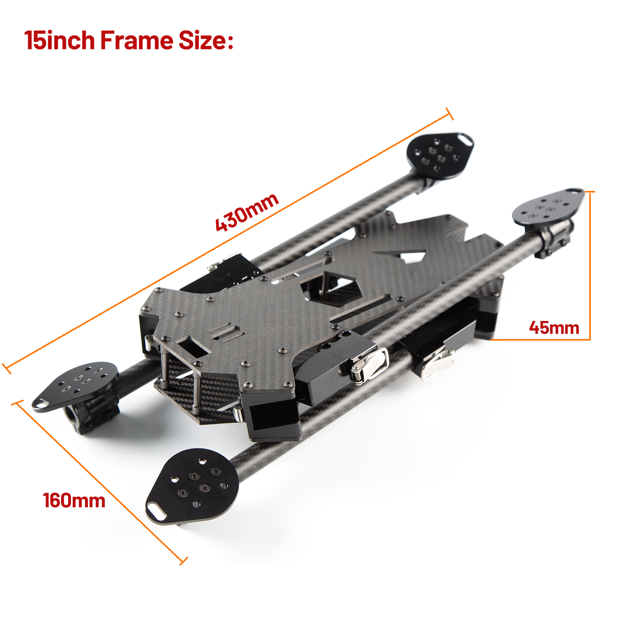 15inch /17inch FPV Carbon Fibe - Drone Rc Leading บทวิจารณ์และราคา