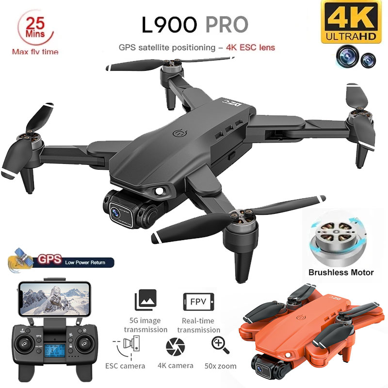 L900 Pro GPS Drone 4K Professi - Drone Rc Gps บทวิจารณ์และราคา