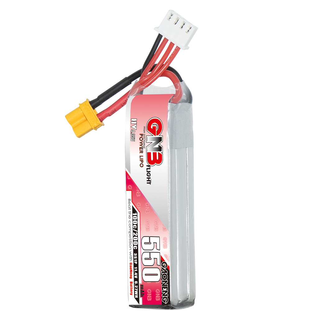 GNB HV 11.4V 550mAh 100C/200C  - Drone Rc Race บทวิจารณ์และราคา