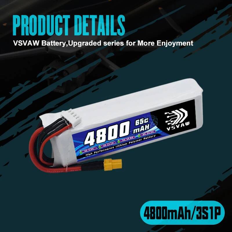 VSVAW 3S Lipo Battery for FPV  - Drone Rc Board บทวิจารณ์และราคา