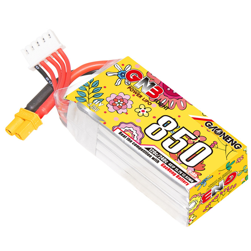 Upgraded GNB 4S 15.2V 850mAh L - Drone Rc Race บทวิจารณ์และราคา