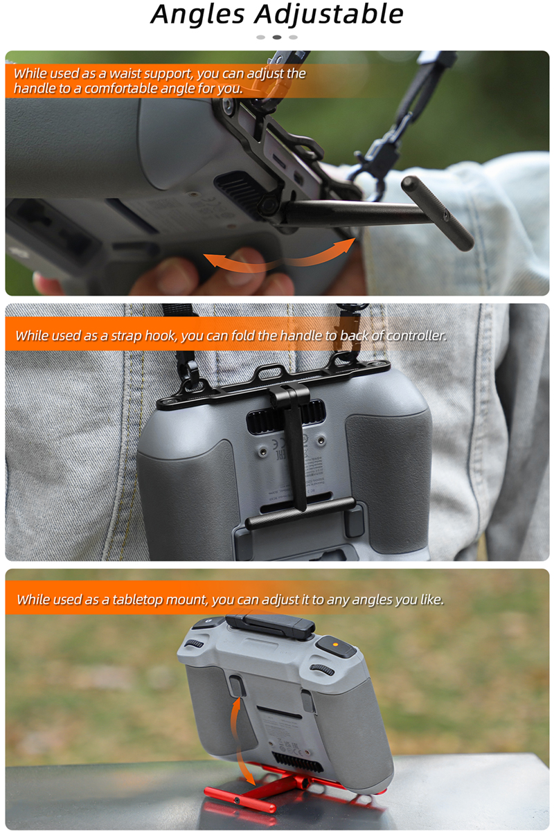 2in1 Handle Stand Bracket Neck - Drone Rc Lanyard บทวิจารณ์และราคา