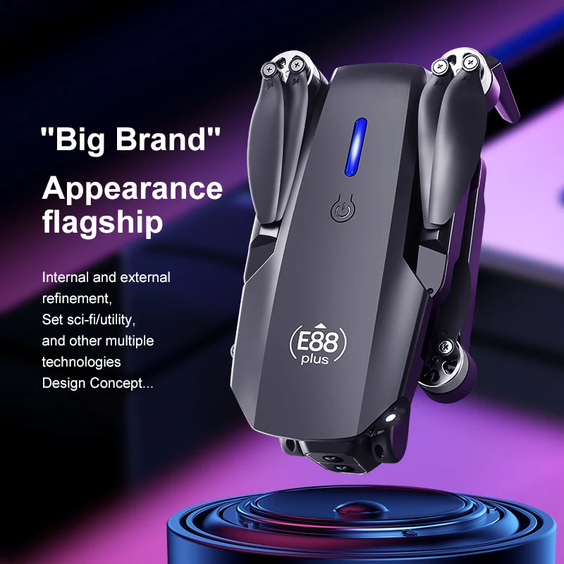 New E88 Plus Quadcopter Drone: - Drone Z บทวิจารณ์และราคา