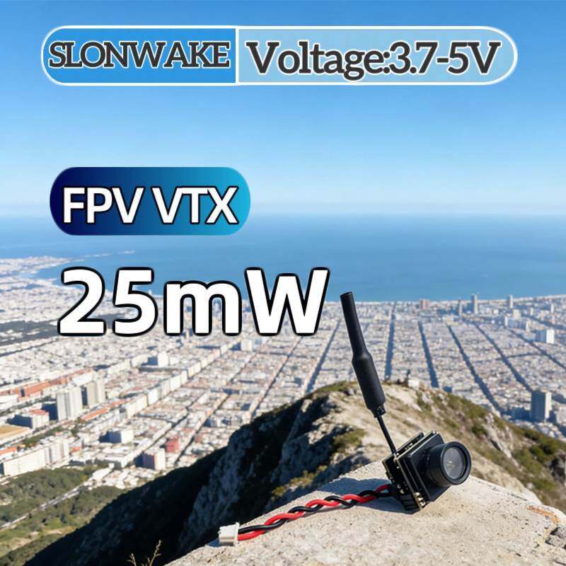 SLONWAKE FPV 25mW power simula - Drone Rc Airplane บทวิจารณ์และราคา