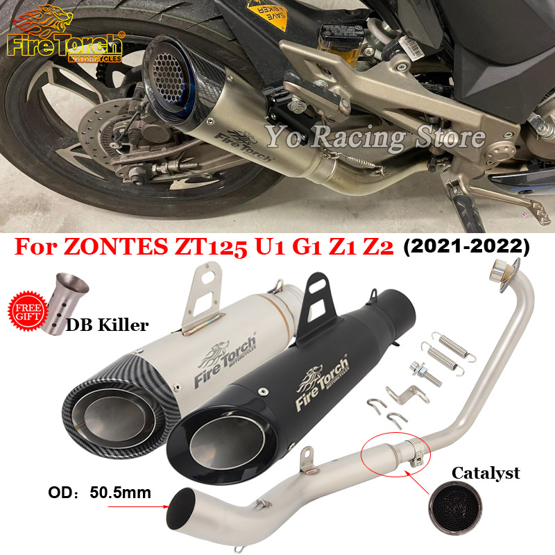 Slip On For Zontes ZT125 U1 G1 - Drone Z1 บทวิจารณ์และราคา