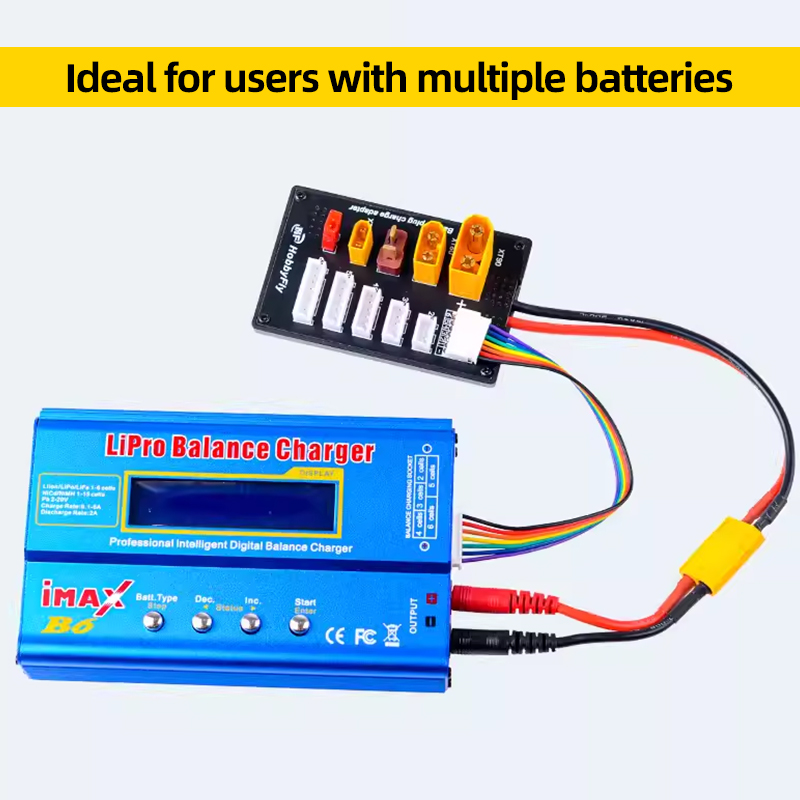 2-6S Lipo Battery Charger Boar - Lipo Parallel Charging Board บทวิจารณ์และราคา