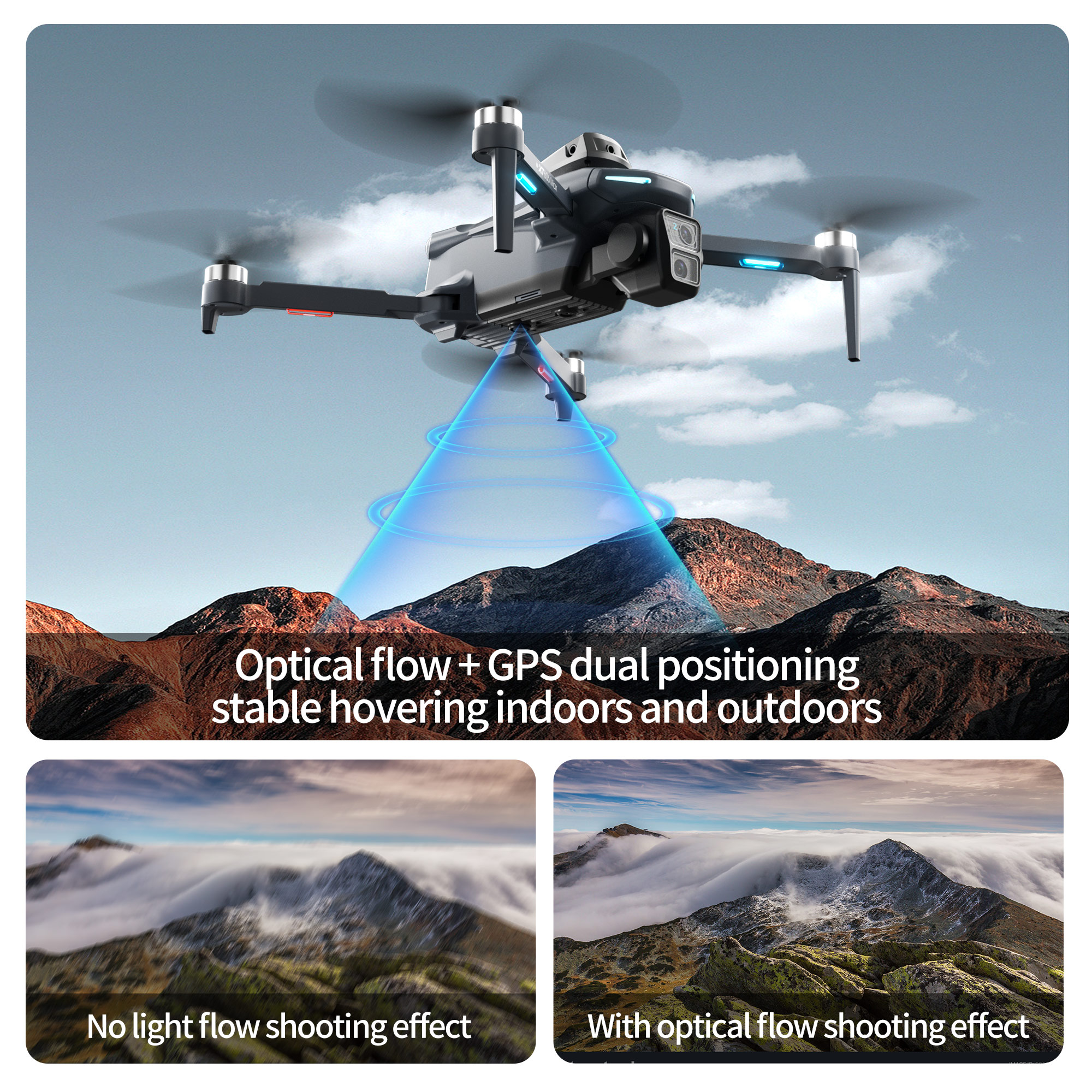 XT606 Foldable Drone 4K Dual C - Drone Top Rc บทวิจารณ์และราคา