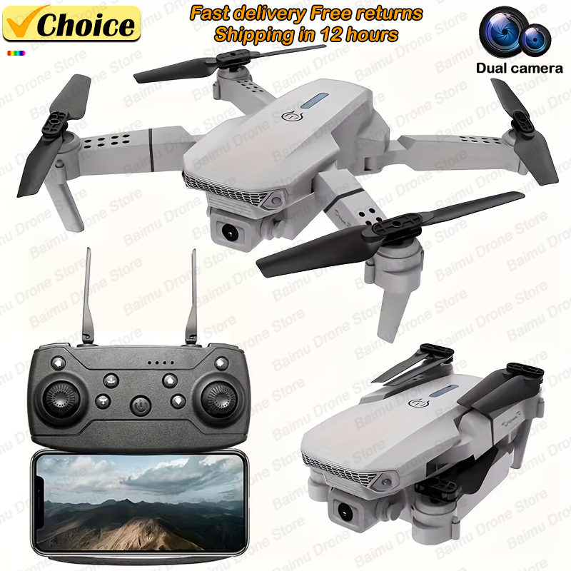 Professional Drone E88 4K Wide - Drone Top Rc บทวิจารณ์และราคา
