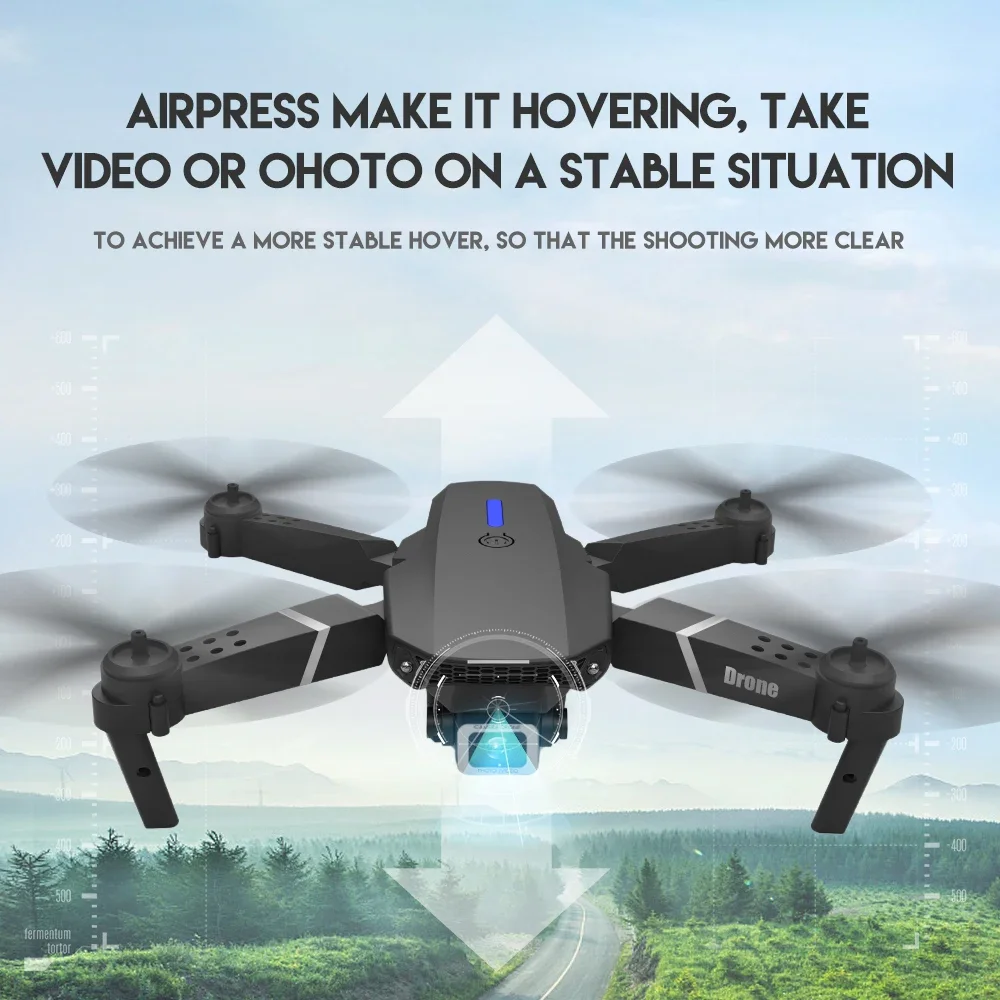 Professional Drone E88 4K Wide - Drone Top Rc บทวิจารณ์และราคา