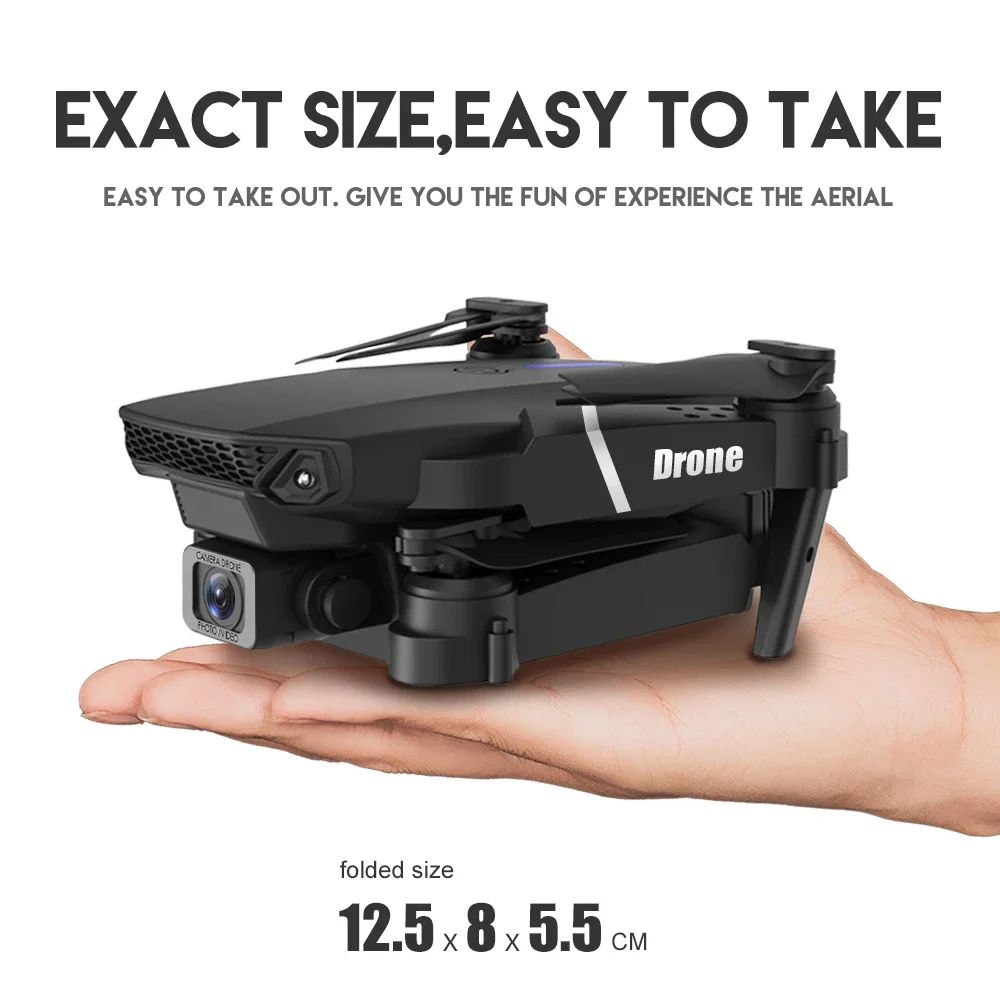 Professional Drone E88 4K Wide - Drone Top Rc บทวิจารณ์และราคา