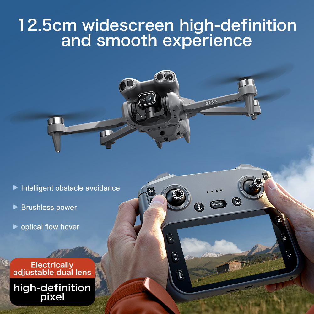 GT50 GPS Drone, 8K Dual Camera - Drone Top Rc บทวิจารณ์และราคา