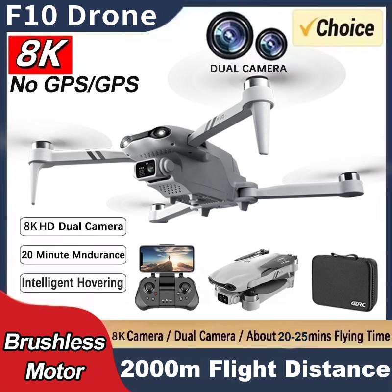 F10 RC Drone 8K Professinal Wi - Drone Top Rc บทวิจารณ์และราคา