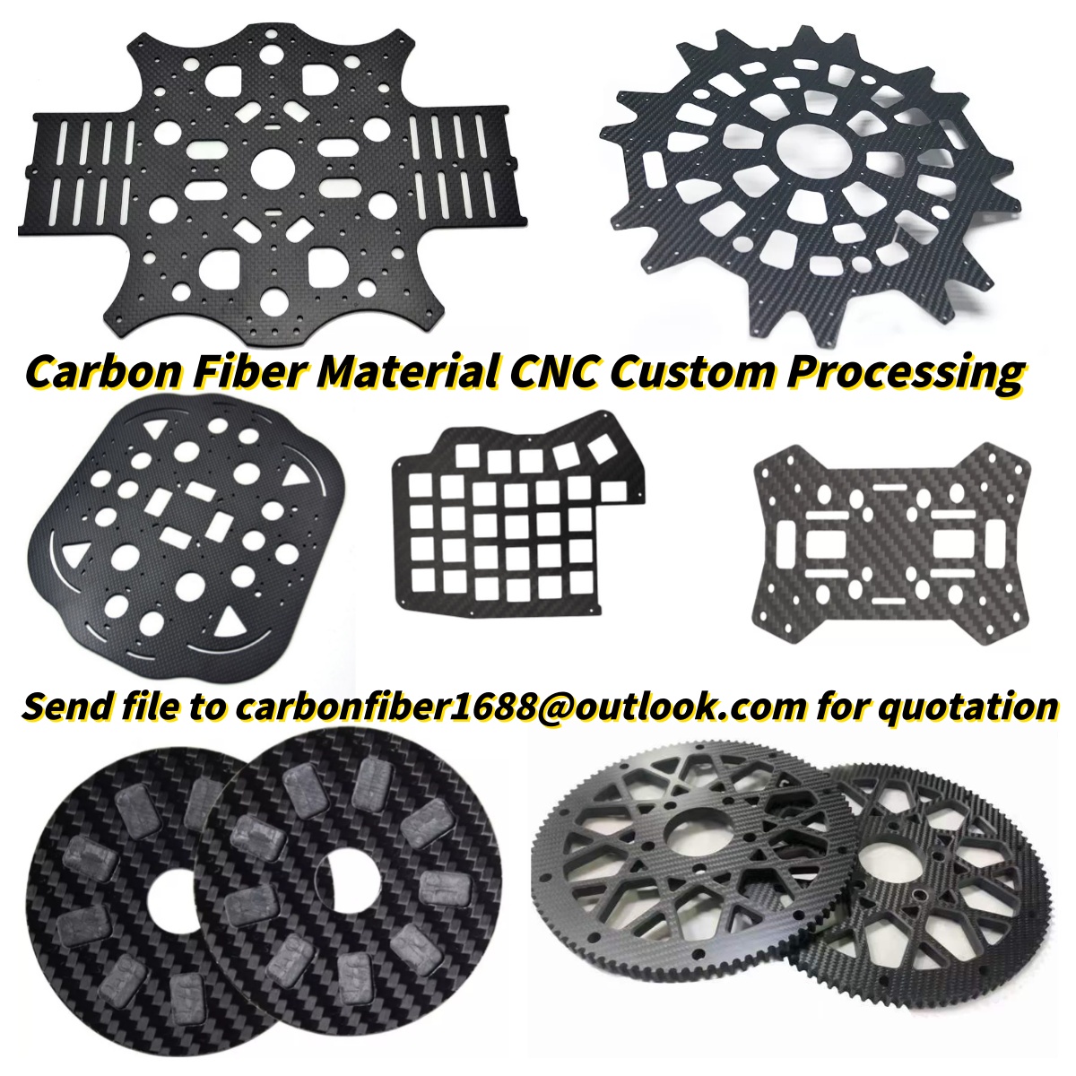 Carbon Fiber Sheet Plate Proce - Drone Rc Board บทวิจารณ์และราคา