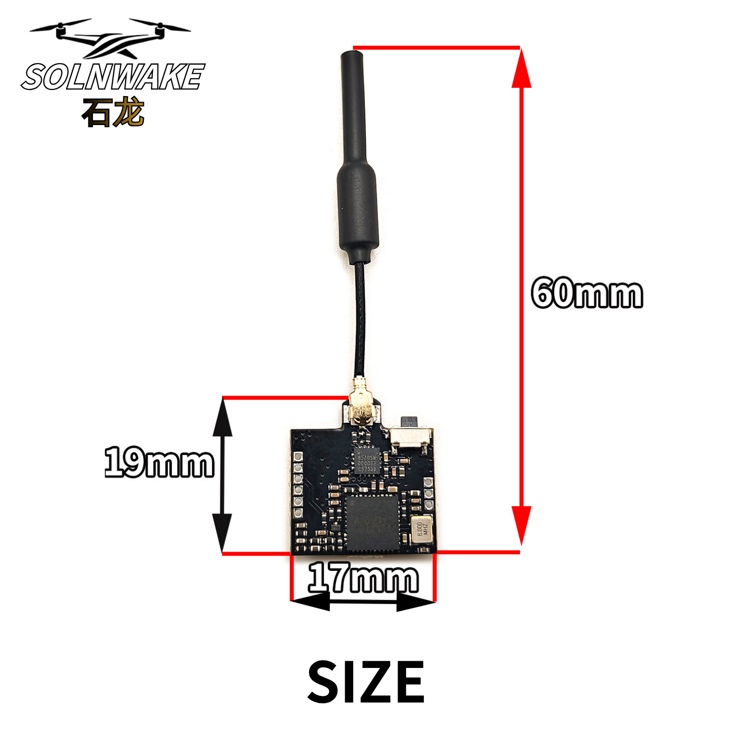 SLONWAKE Nano 5.8G 48CH 200mW  - Drone Rc Airplane บทวิจารณ์และราคา