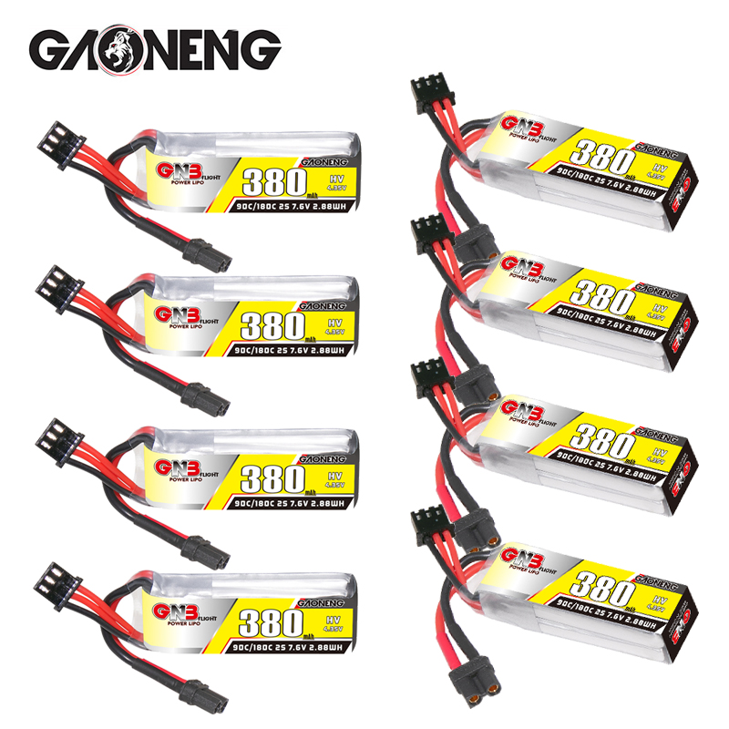 GNB 2S 7.6V 380mAh 90C/180C Li - Drone Rc Race บทวิจารณ์และราคา