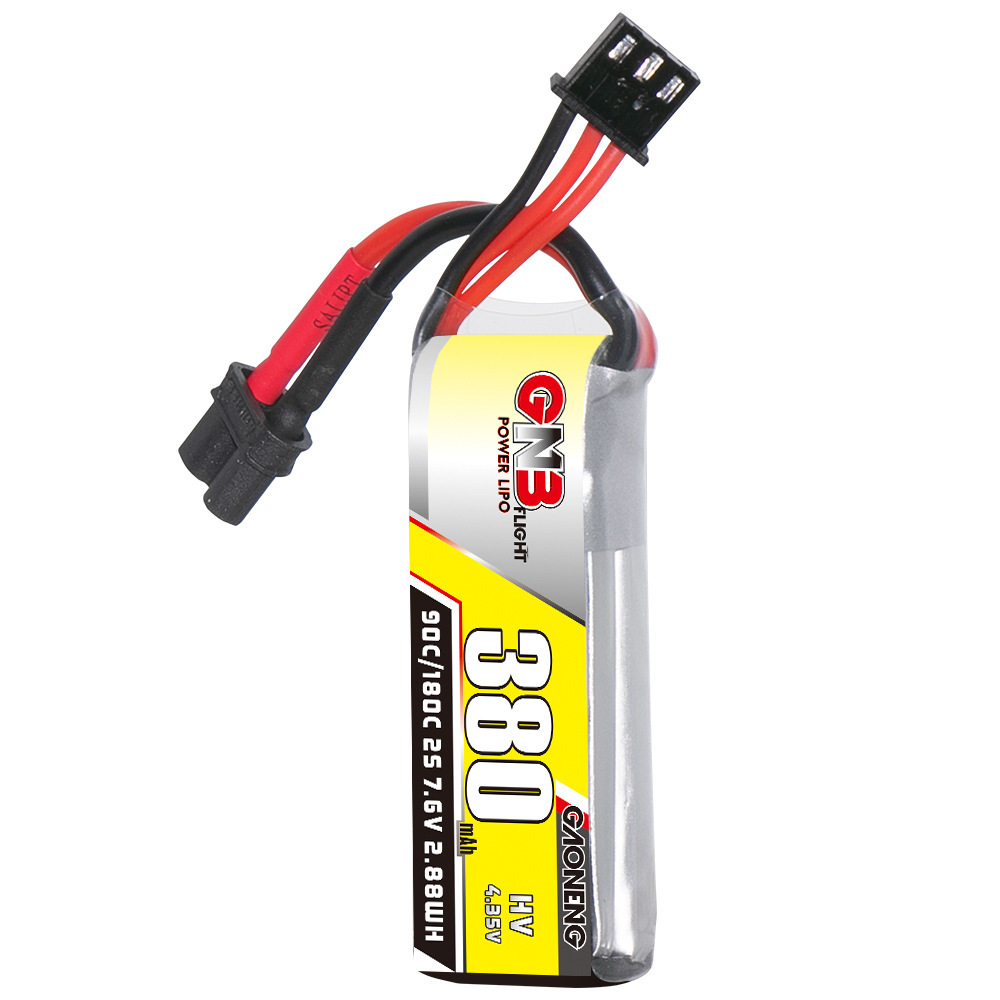 GNB 2S 7.6V 380mAh 90C/180C Li - Drone Rc Race บทวิจารณ์และราคา