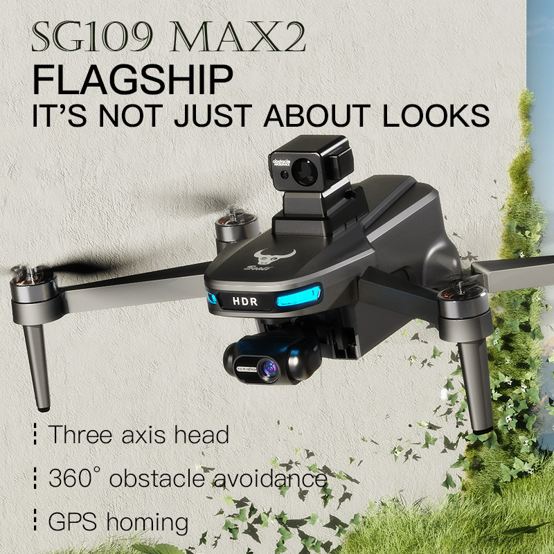 SG109 MAX2 Professional FPV 8K - Drone Rc Gps บทวิจารณ์และราคา