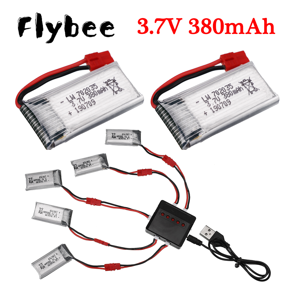3.7V 380mAh Lipo Battery With  - Drone Rc Leading บทวิจารณ์และราคา