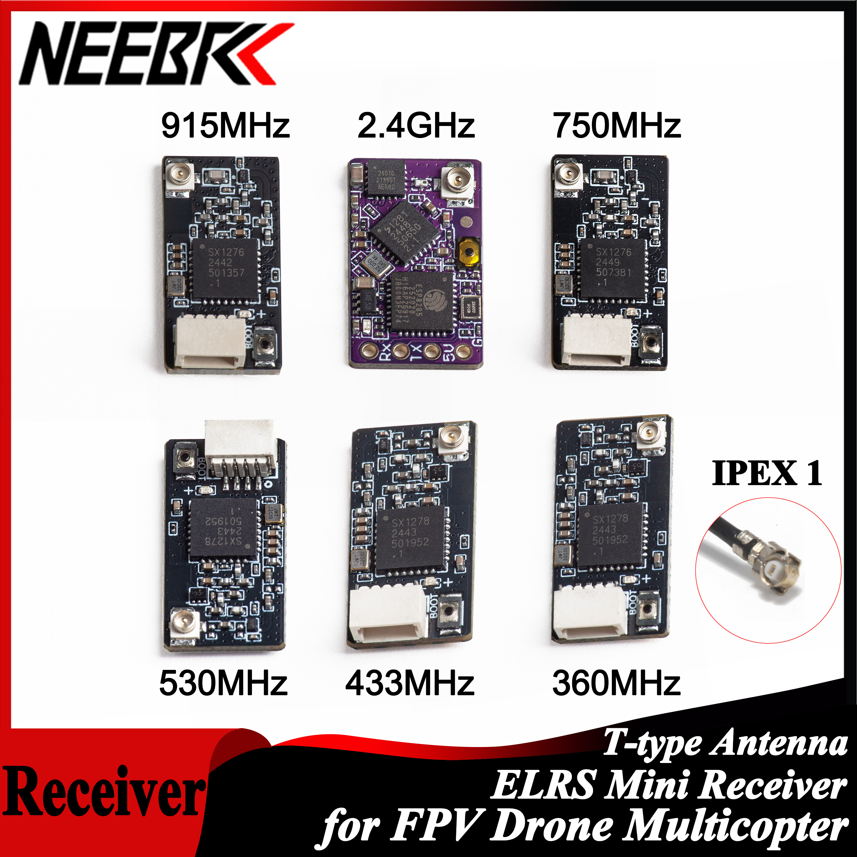NEEBRC ELRS 2.4G/915Mhz/360Mhz - Drone Rc Quadcopter Controller บทวิจารณ์และราคา