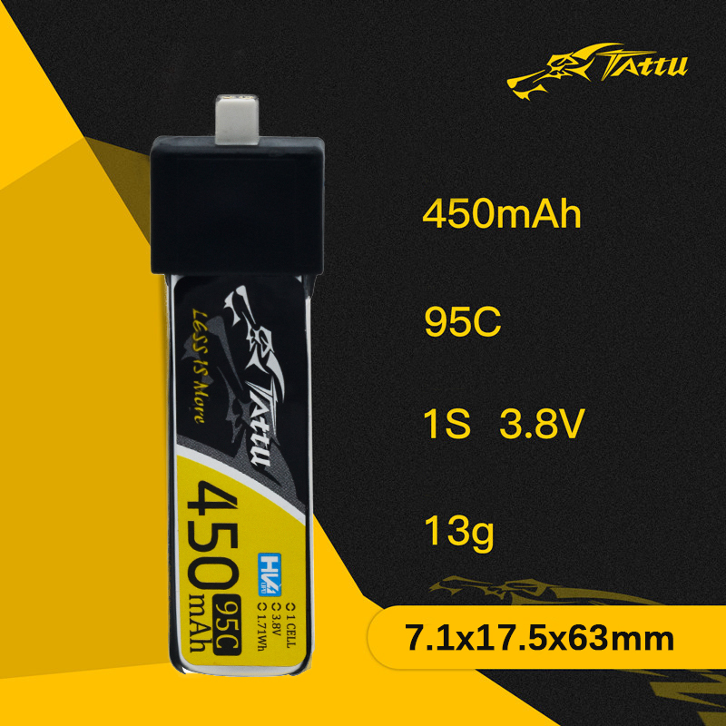 3Pcs NEW TATTU 450/500/550mAh  - Drone Rc Race บทวิจารณ์และราคา