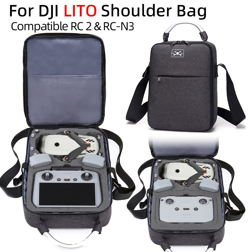 For DJI Lito X1 Organizer Bag  - Drone Dji Rc N3 บทวิจารณ์และราคา