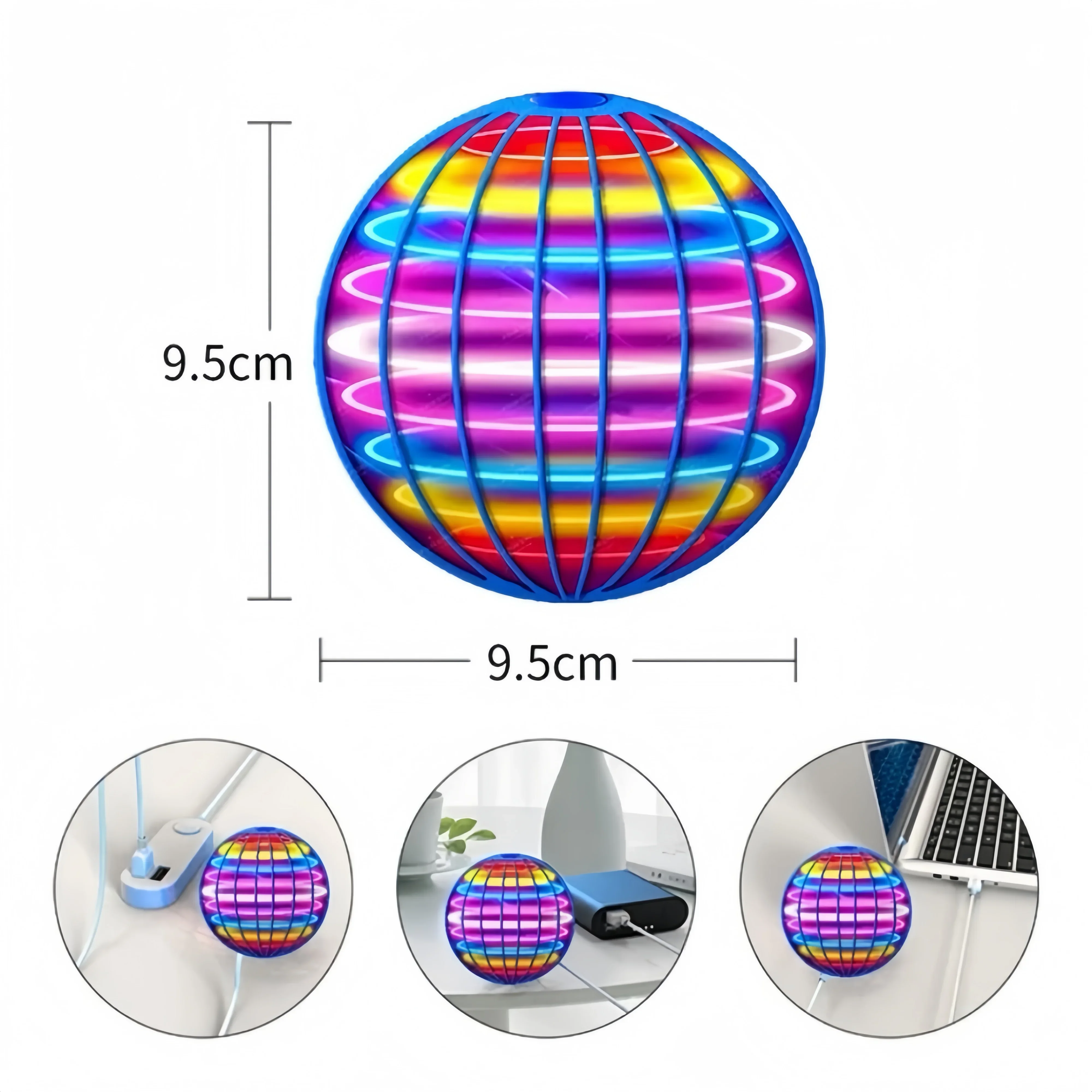 Flying Ball Boomerang Spinner  - Drone Ball Rc บทวิจารณ์และราคา