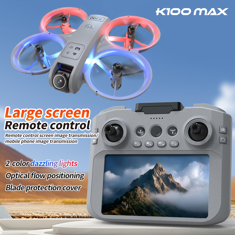 Hot sell K100 Max Mini RC Dron - Drone Top Rc บทวิจารณ์และราคา