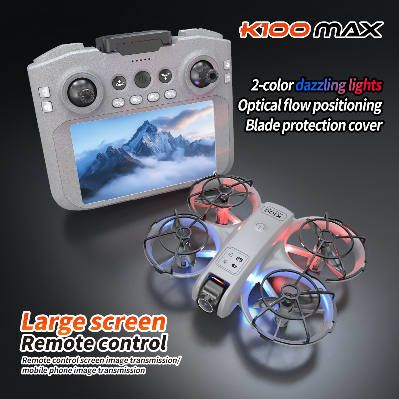 Hot sell K100 Max Mini RC Dron - Drone Top Rc บทวิจารณ์และราคา