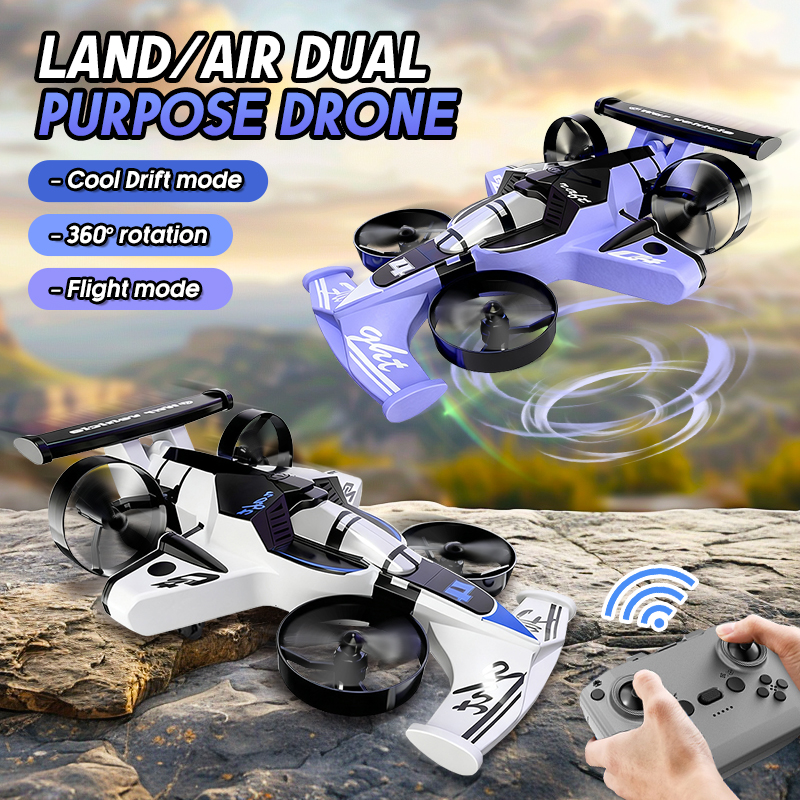 2in1 Mini Drone Air-Ground Fly - Drone Rc Race บทวิจารณ์และราคา