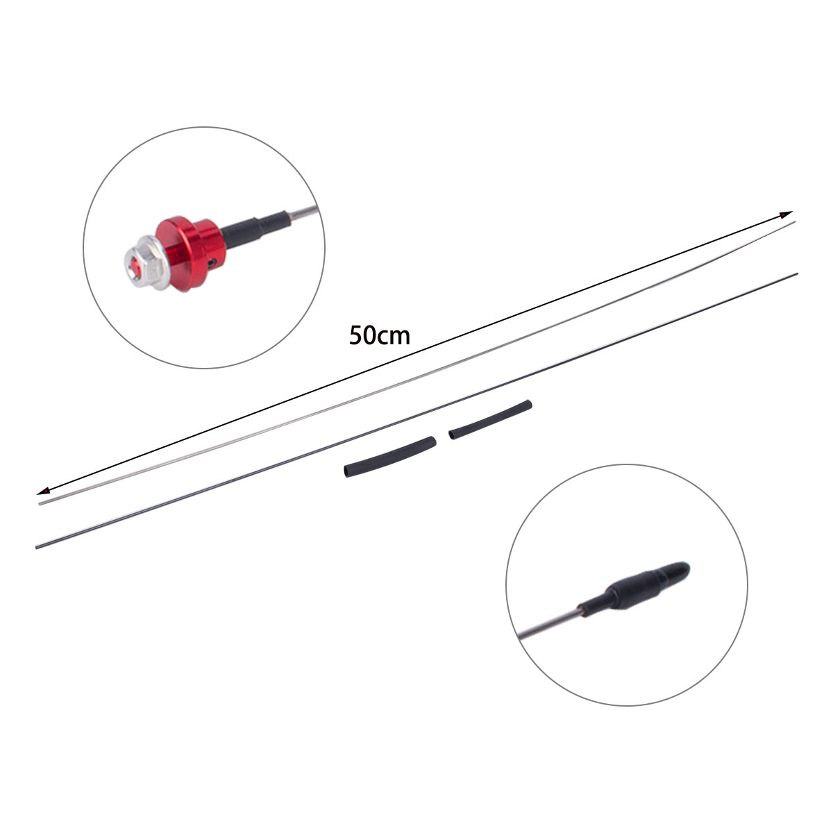 50cm Metal Adjustable Simulati - Rc Crawler Axle Parts บทวิจารณ์และราคา