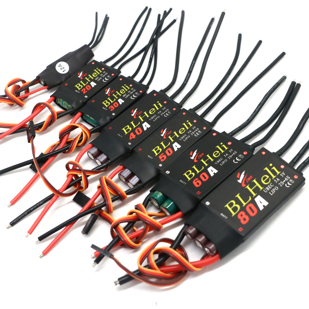 BLHeli Brushless ESC 80A 12A 2 - Drone Rc Airplane บทวิจารณ์และราคา