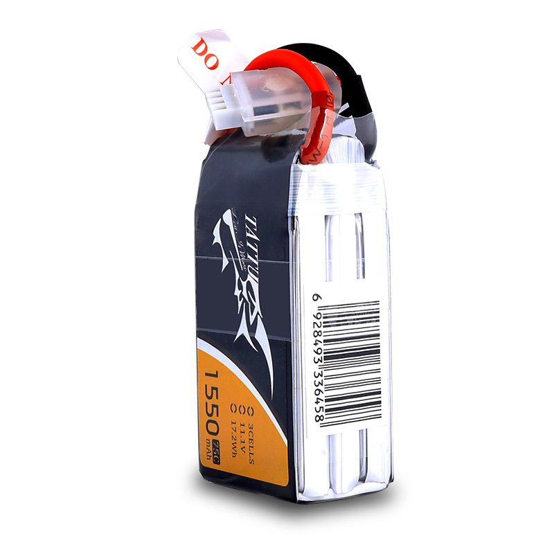 TATTU 3S 11.1V 1550mAh 75C LiP - Drone Rc Race บทวิจารณ์และราคา