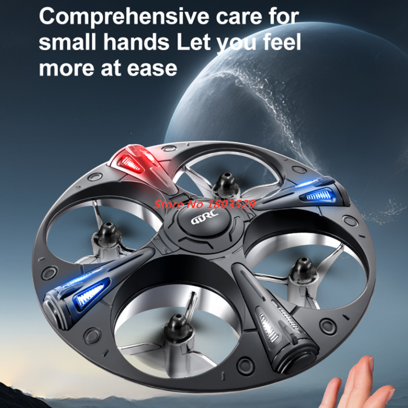 Mini RC UFO Drone With LED Lig - Drone Ball Rc บทวิจารณ์และราคา